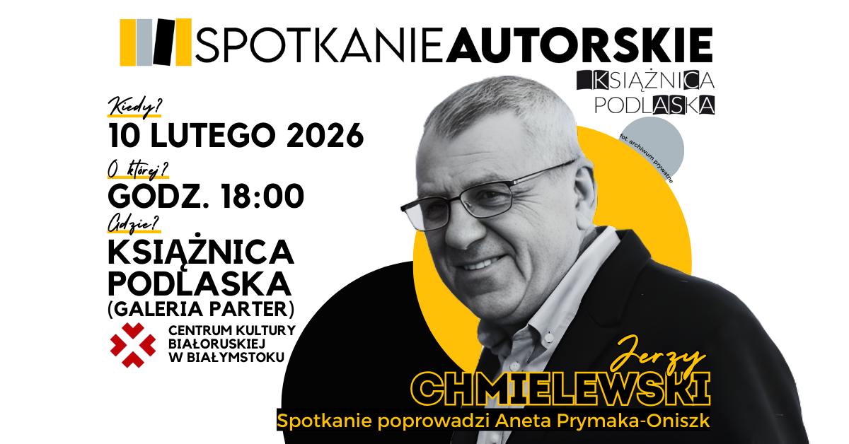 Spotkanie autorskie z Jerzym Chmielewskim